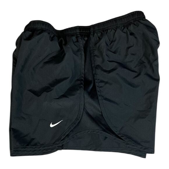 Nike Dri-Fit Youth XL Black Running Shorts Built-In Liner Drawstring Athletic - Picture 10 of 10